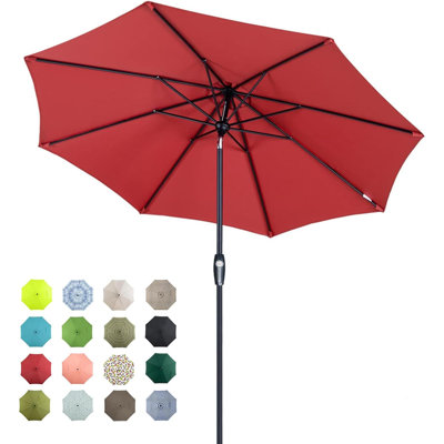 Parasol Rosielee de 4,00 po avec contrepoids inclus