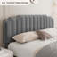 Lit plateforme en velours Lift Up-425018141