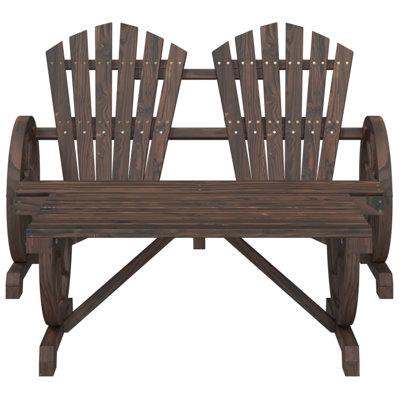 Vidaxl 2 Piece Patio Lounge Set Solid Wood Fir by VidaXL