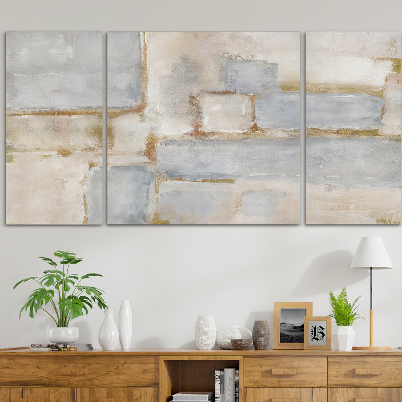 " Terrazza II " Painting Print, 32" H x 64" W x 1.5" D