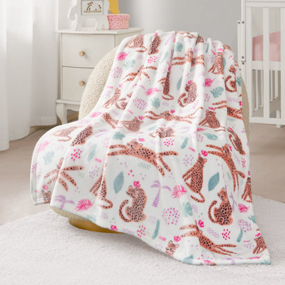 Juicy Couture Plush Kids Throw Blankets