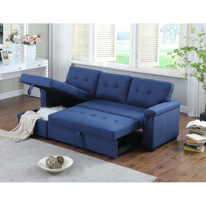 Canapé modulaire réversible en lin Bergamot