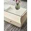 Table basse avec rangement au sol