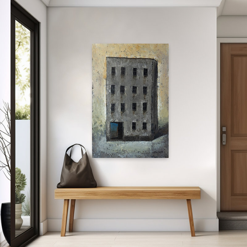 Impression d'art mural Stark Urban Building, H 60 po x l 40 po