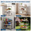 90 cm W Iron Shelving Unit-1338005267
