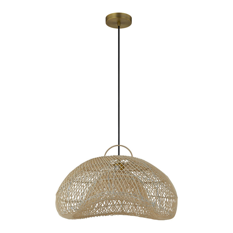 Luminaire suspendu Jagger, naturel