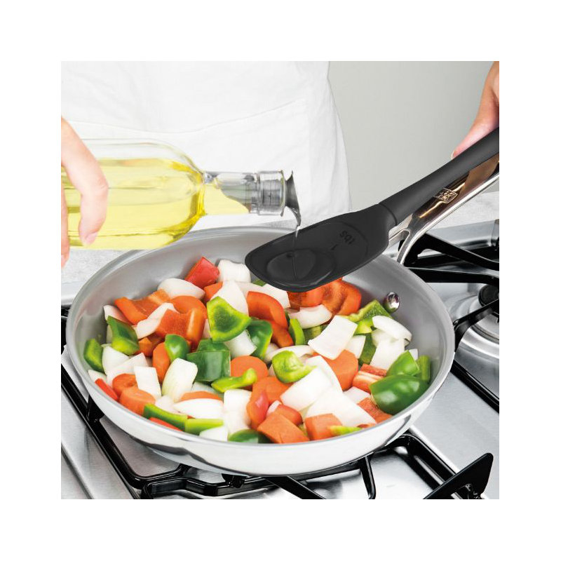 Flex-Core All Silicone Deep Spoon - Black