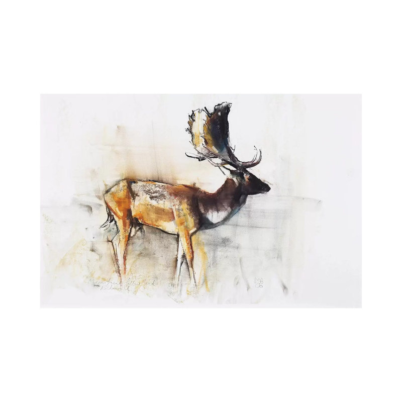 Magnificent Fallow Buck, 2006 by Mark Adlington - Wrapped Canvas Gallery-Wrapped Canvas Giclée