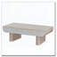 Table basse avec tiroir cannelé, table basse de salon