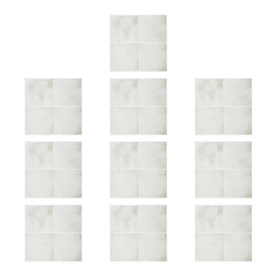 10Pcs Self-Adhesive Wall Tile Stickers