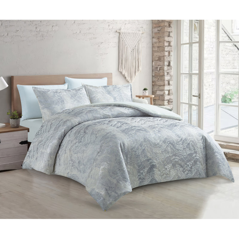 Ensemble d'édredon Mystic Jacquard, Édredon très grand + 2 taies décoratives