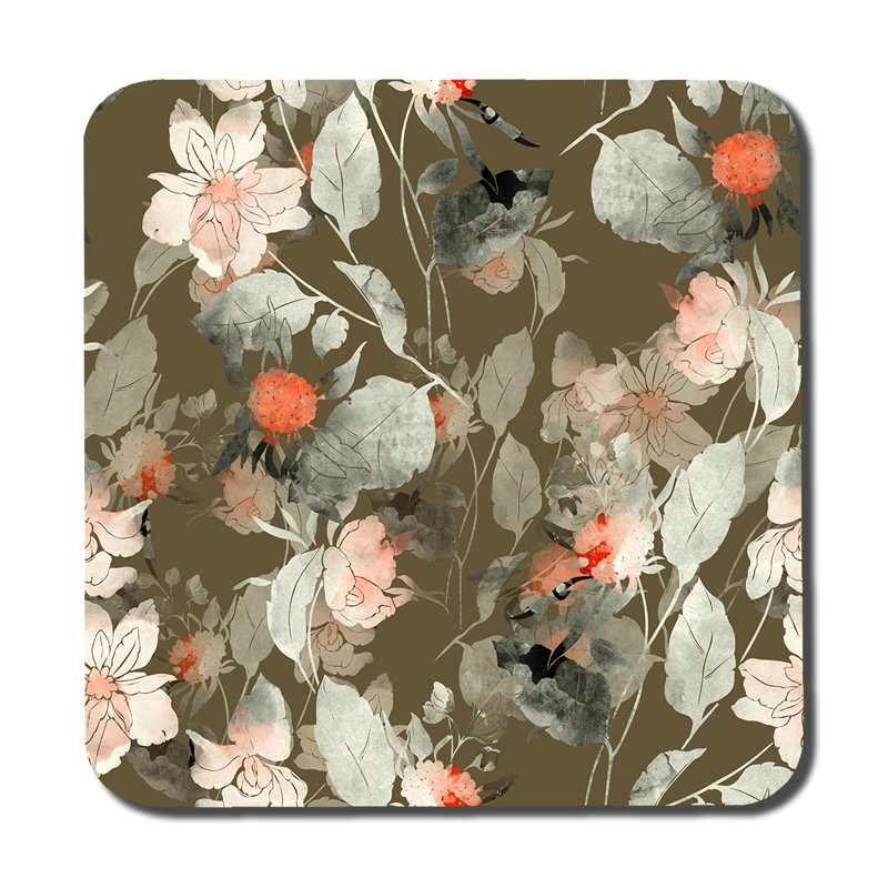 Square 6 Piece Coaster Set
