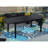 8 - Person Patio Dining Set with Extendable Rectangular Table-526125330
