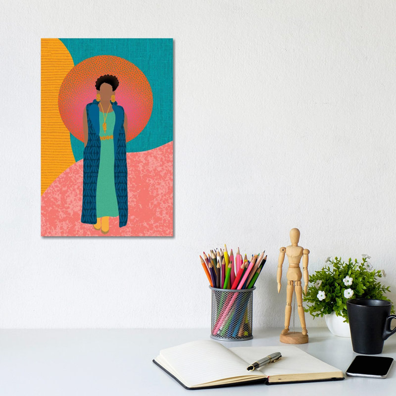 Fall Vibes by Sagmoon Paper Co. - Wrapped Canvas Painting, 20.32 cm H x 30.48 cm W