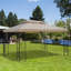 Auvent de remplacement pour abri de jardin en polyester beige Outsunny