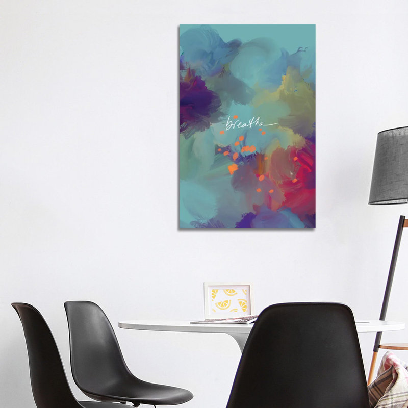Breathe 1 by Morgan Harper Nichols - Wrapped Canvas Painting, 101.6 cm H x 66.04 cm W x 3.175 cm D