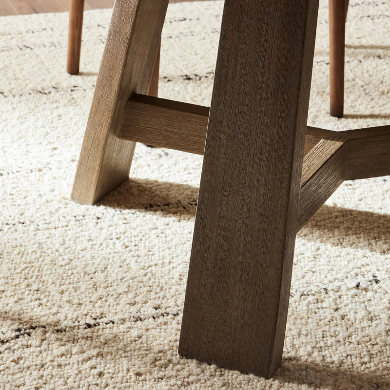 Munich Dining Table, Light Brown