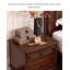 Armoire de rangement en bois massif American Vintage