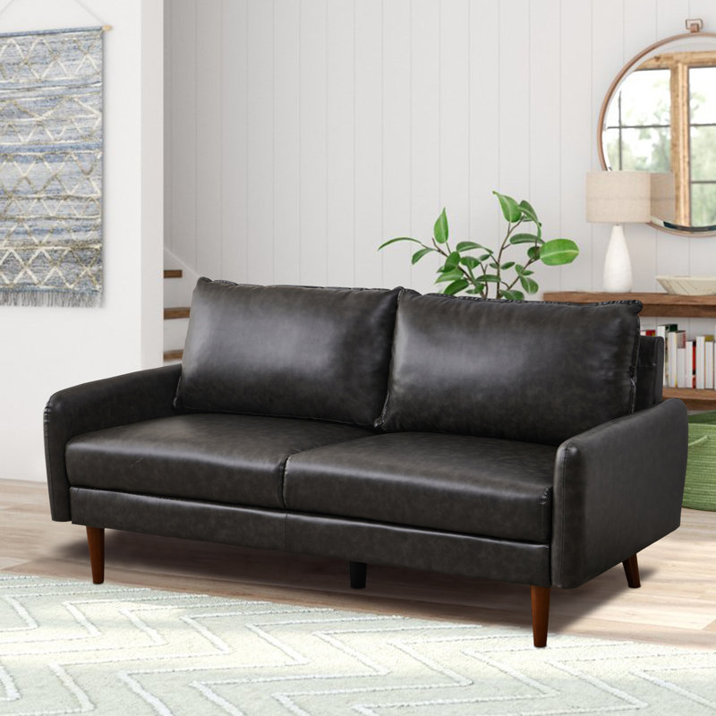 Causeuse Lenglen, Brun, H 33 po x l 58 po x P 32 po