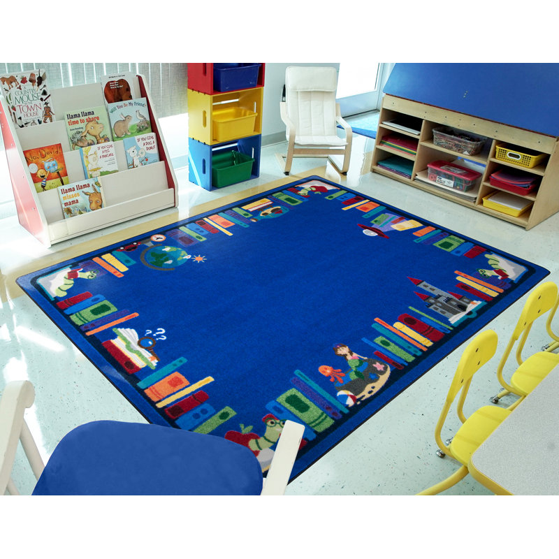 Discovery Books Multi by Joy Carpets Area Rug, Rectangle 7'8" x 10'9"