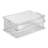 Large Stackable Shower Caddy Basket with Handle for Bathroom or Dorm - Shower Organizer for Body Wash and Shampoo