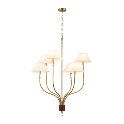Grand lustre 6 lumières Griffin