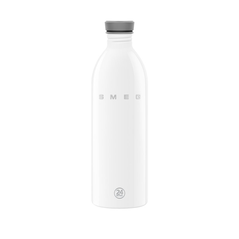 Bouteille urbaine 1l Smeg X 24bottles, Blanc