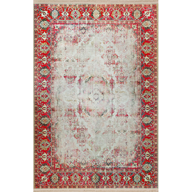 Tapis rectangulaire Wawro, Rectangle 2 pi 8 po x 5 pi