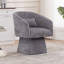 Fauteuil d'appoint pivotant rembourré-1680943854