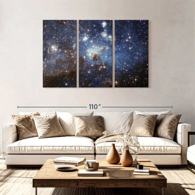 Oberle The Star Platoon, 48" H x 74" W