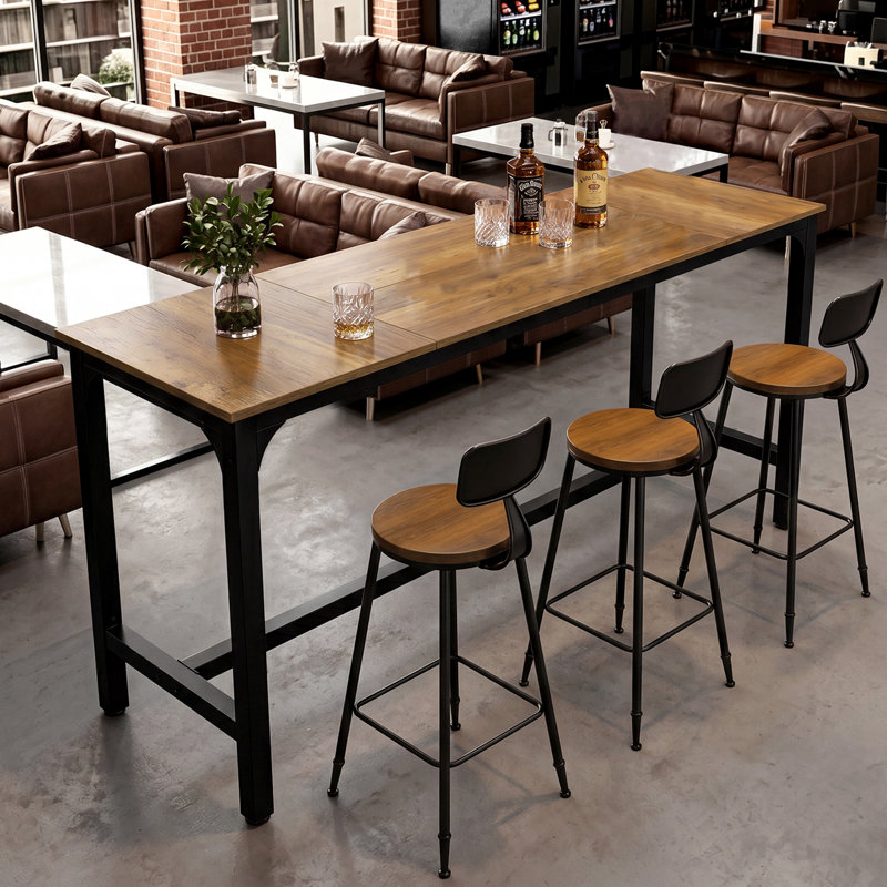 Table d'appoint ronde, table de bout à 2 niveaux avec pieds en métal