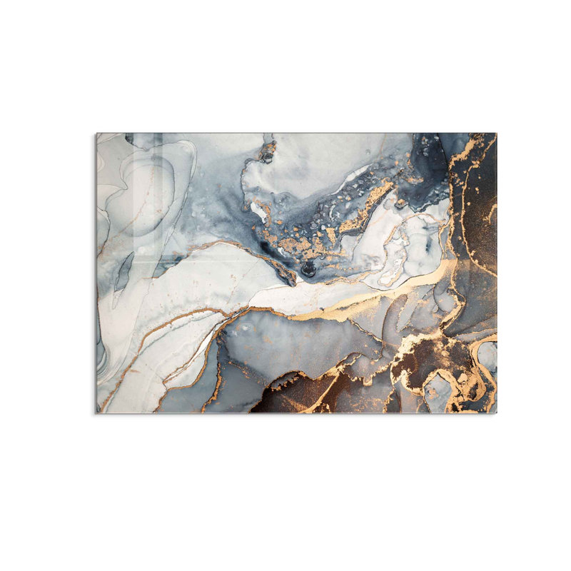 Elegant Decorative Tempered Glass Painting, 19.7 x 27.6 Inches | 100% Tempered Glass, Thickness: 0.16 Inches | Perfect for Home Decor, Living Room, and Office | Stunning Art Piece with Modern Aesthetic