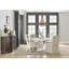 Chaise d'appoint à dossier Queen Anne en lin Traditions-71898916