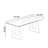 Unique And Bright-colored Rectangular Writing Desk-990715874-990715876