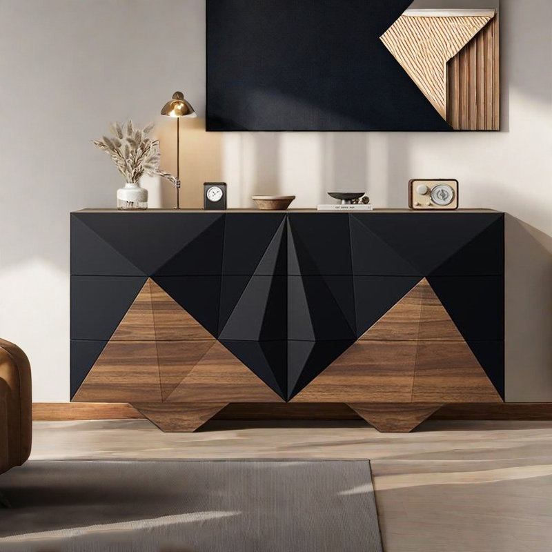 Commode d'appoint moderne et luxueuse