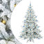 Artificial Hinged Christmas Tree with 300 LEDs-880321636-880321643