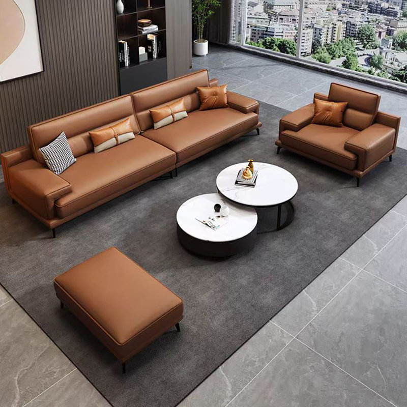 Italian modern comfortable office sofa set