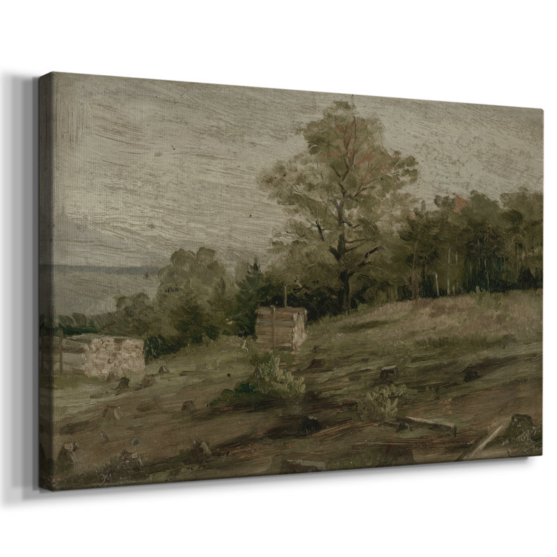 Vintage Landscape - DCC III, reproduction d'art sur toile, H 13 po x l 19 po