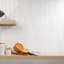 Bianco Dolomite 3x12 Chevron Polished Marble Tile