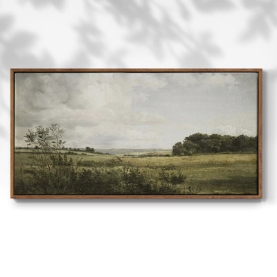 Landscape Series-DCCCXVII- Framed Gallery Wrapped Canvas -Ready to Hang
