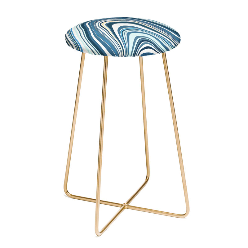 Tabouret de bar 25 po Marble
