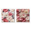 Maelys - Ensemble de 2 reproductions d'art murales florales-102564601-102564602