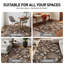 Tapis contemporain à fleurs-212247642