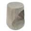 Table d'appoint MGO Hollow, texture semblable au bois-1974971115