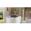 Lavabo de salle de bain vasque en pierre 18,8 po x 18,8 po Badeloft WB-05-S-MBLK-138210278
