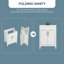 Ensemble de meuble-lavabo simple 24 po Allendale
