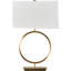 Lampe de table 28,75 "avec abat-jour rectangulaire Bedros