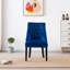 Scott Velvet Dining Chairs - Ergonomic Scoop Knockerback and Solid Wood Legs - Tufted Side Chair for Dining Room Kitchen Living Room-937285867-865502781