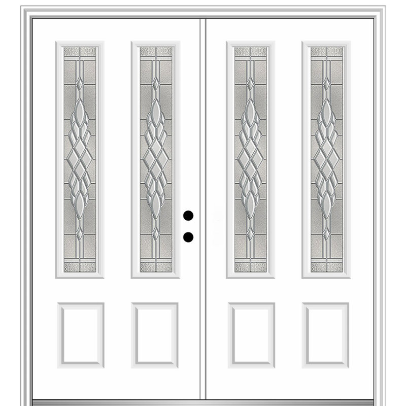Porte d'entrée avant en fibre de verre Grace, Ouverture vers la gauche