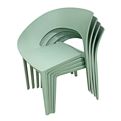 Chaise d'appoint d'extérieur (ensemble de 4)